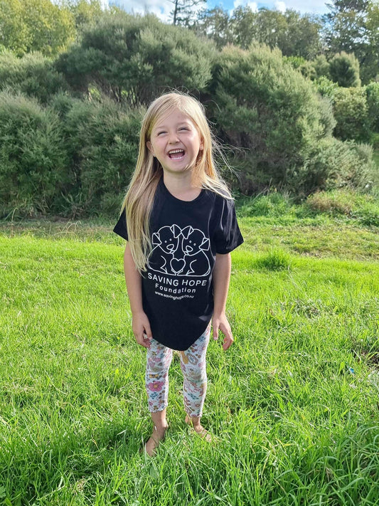 Youth Staple Tee Black