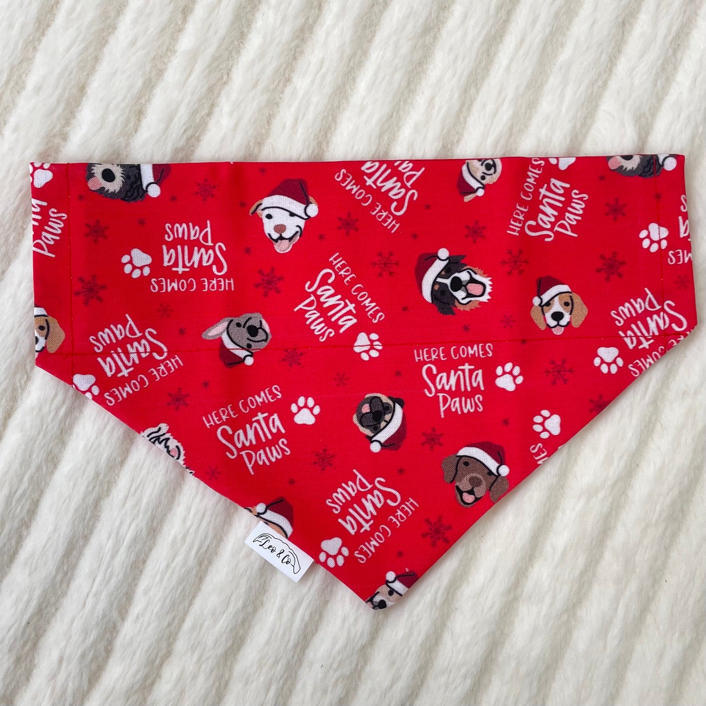 Santa Paws Dog Bandana