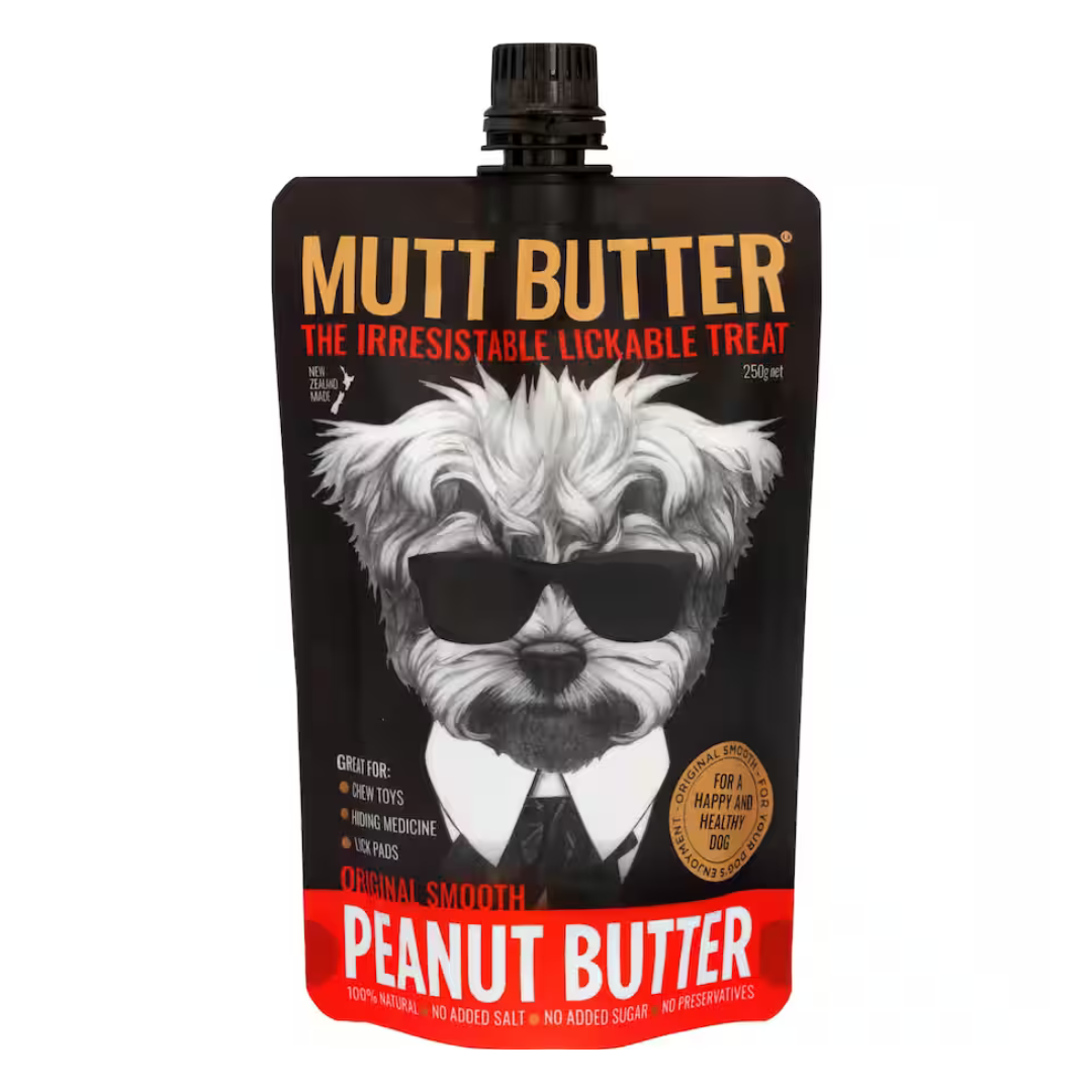 Mutt Butter Peanut Butter Original Squeezy